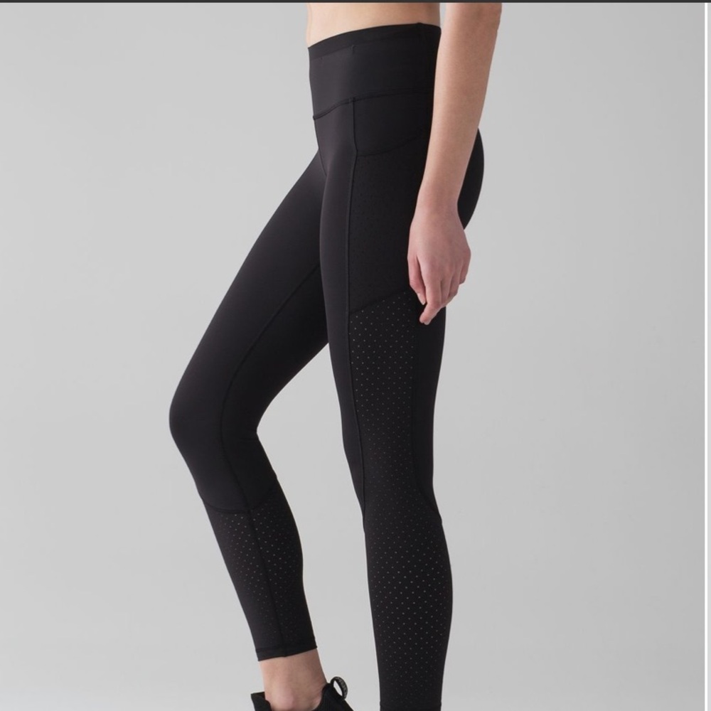 Lululemon Mind Over Miles Tight (25") Black